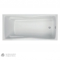 Preview: Acryl Badewanne Andorra 170 x 75 cm weiß Wanne Styropor Wannenträger rechteck