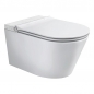 Preview: Dusch WC Evenes Loumea Wand WC spülrandlos weiss WC-Sitz softclose