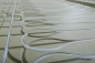 Preview: Inteca Fußbodenheizung Trockenbau MDF Platten Set 25 m² Heizrohr Wandheizung