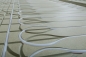 Preview: Inteca Trockenbau Fußbodenheizung Set 5 m² MDF Platten Heizrohr Wandheizung