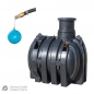 Preview: Regenwassertank Comfort 3000 Liter Zisterne Erdspeicher Wassertank Erdtank