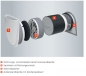 Preview: Viessmann Vitovent 100-D Set touch dezentrale Wohnraumlüftung Wärmerückgewinnung