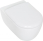 Preview: WC Set Geberit Duofix UP320 Drückerplatte Sigma01 Wand WC spülrandlos rimless