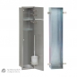 Preview: WC Wandcontainer befliesbar rechts WC Einbauschrank Einbaurahmen Unterputz