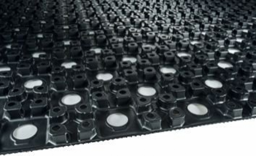 Empur top-nopp mini 10 m² Noppenelement  für 12 mm Dünnschicht Fußbodenheizung