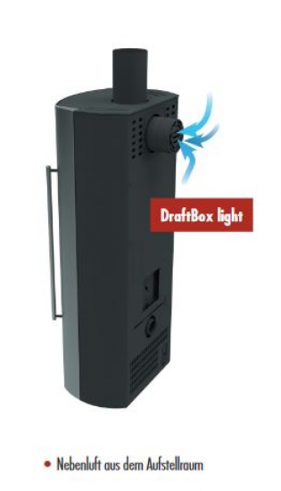 KW Draftbox light 150 Kaminofenzugbegrenzer Zugbegrenzer für Kaminofenanschluss