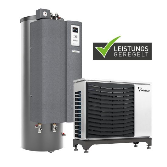 Novelan Luft Wasser Wärmepumpe LAD 5 5,2kW 400V weiss monoblock Aussengerät