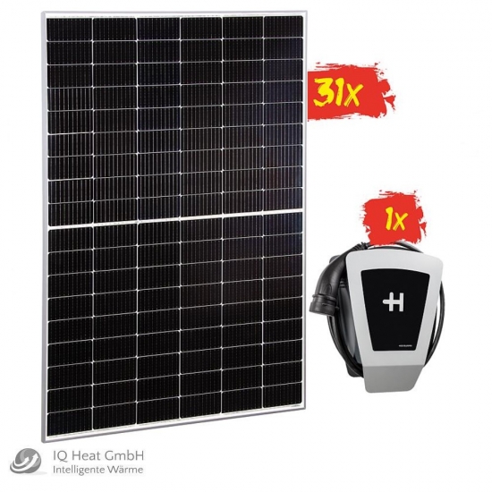 PV Modul Photovoltaik QJ Solar QJM405-108HC 405 Watt Rahmen silber 31 Stück