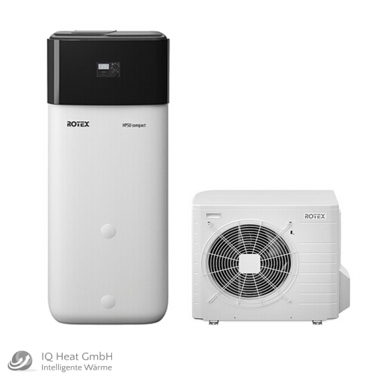 Rotex Paket Luft-Wasser-Wärmepumpe 8 kW HPSU compact 508 H/C +Bi-Bloc 6