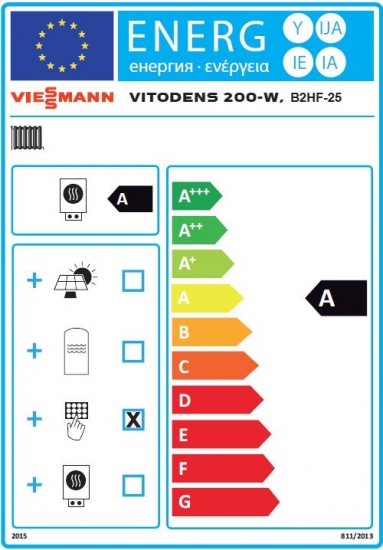 Viessmann Gas Brennwert Gerät Vitodens 200-W 25 kW Vitocell 100-W 150 Liter