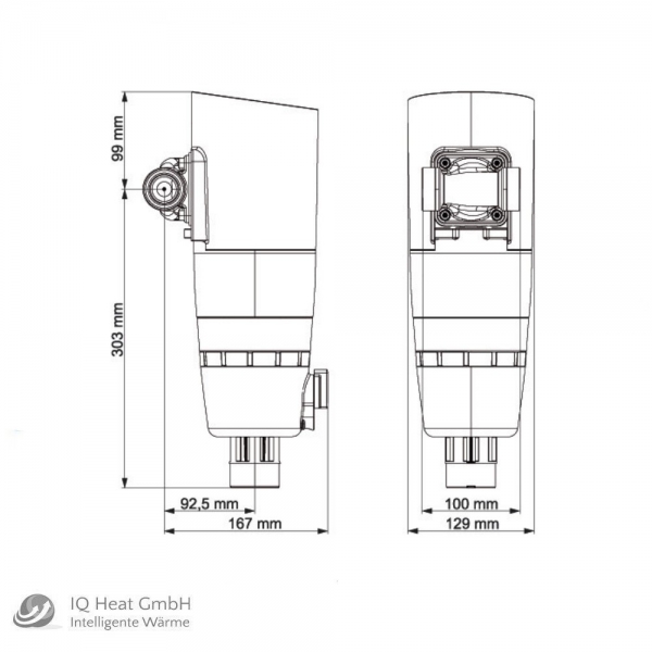 comfort Rückspülfilter Hauswasserstation HWS DN 20 25 32 Druckminderer Filter