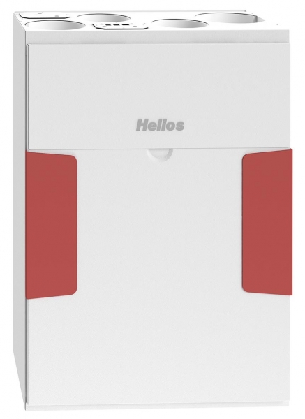 Helios Lüftungsgerät KWL 250 W mit WRG Auto-Bypass Web-Server Wohnraumlüftung