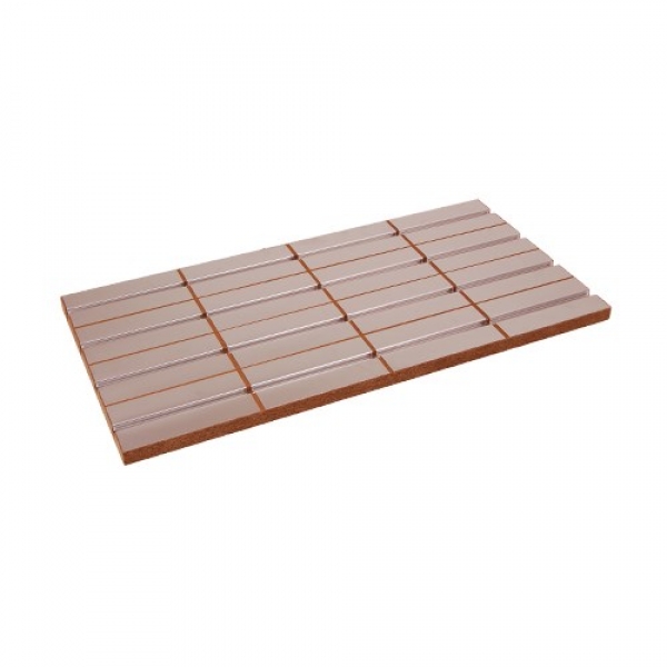 Mainfloor Öko Fußbodenheizung Verlegeplatte Holzfaser Alu Trockenbau VA 12,5 cm