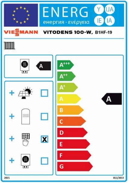 Viessmann Gas Brennwert Gerät Vitodens 100-W 5,7-19 kW B1HF-M Therme mehrfach