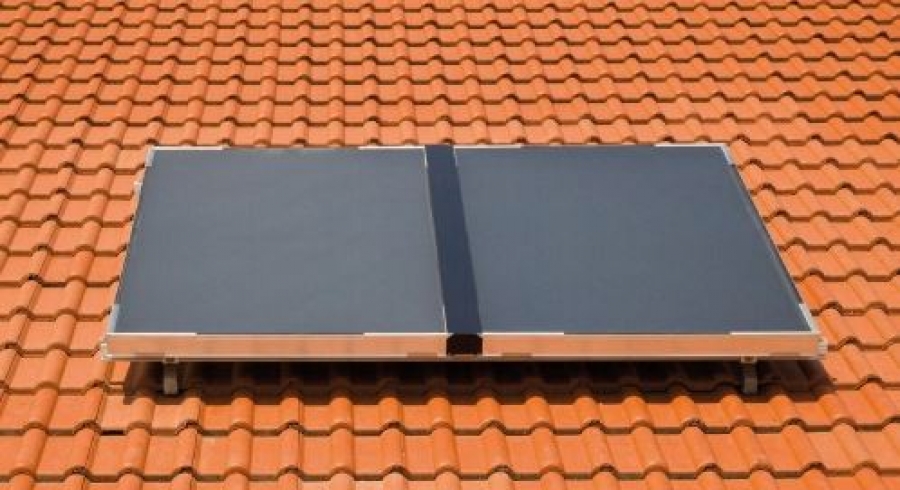 Viessmann Montagesatz Aufdach für Solar Flachkollektor Vitosol 100-FM/200-FM