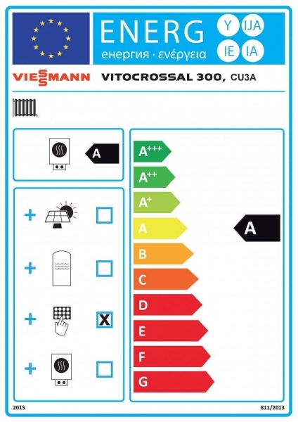 Viessmann Vitocrossal 300 13 kW Gas-Brennwertkessel Vitotronic 200 Heizkessel