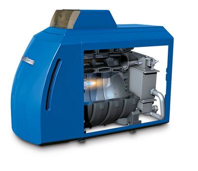 Buderus Ölkessel Logano plus GB125 49 kW Brennwert Paket K33S RC310 HS25