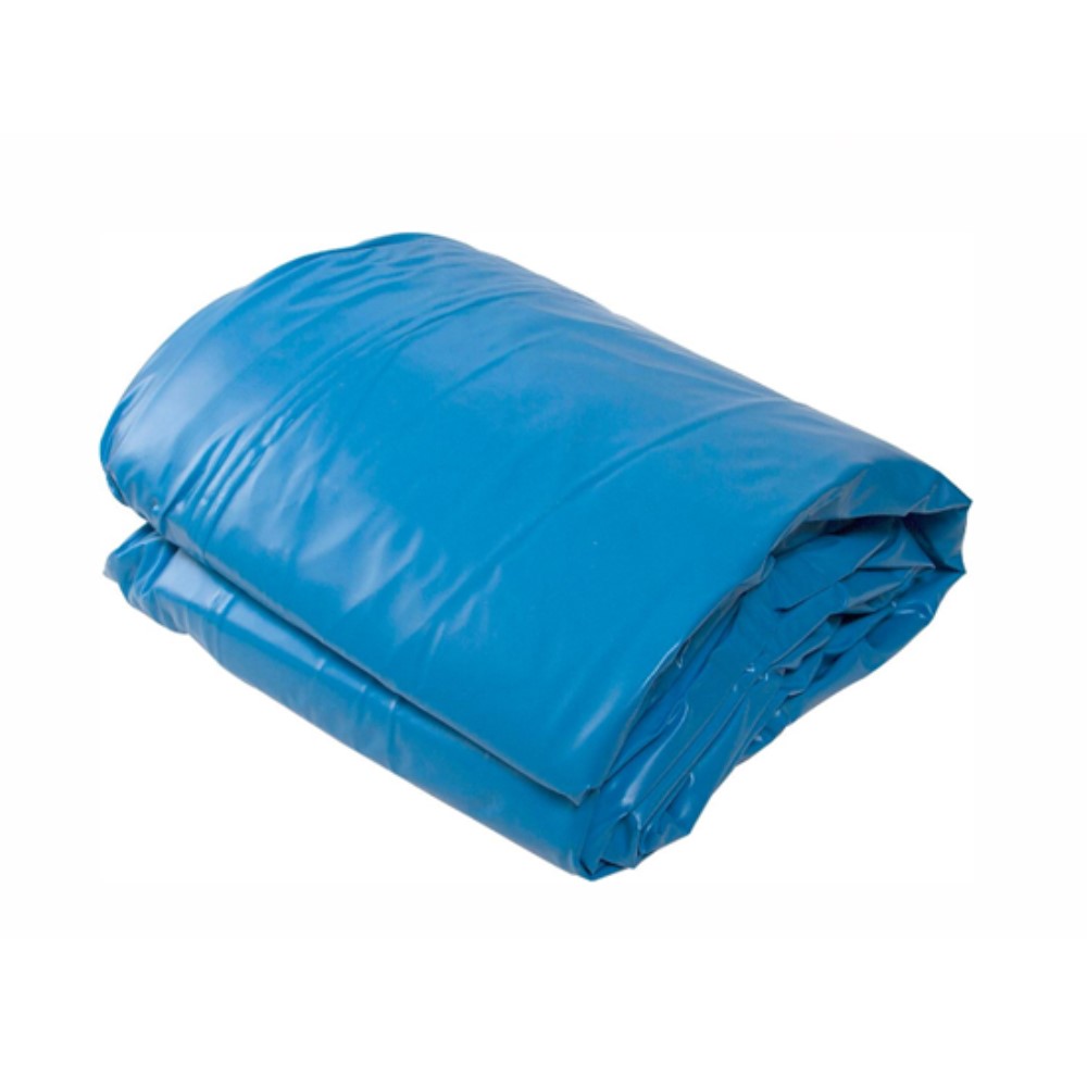 OKU Holzpool EMOTION-FUN rund 4,1 m x 1,18 m 800400 Pool Folie blau komplett
