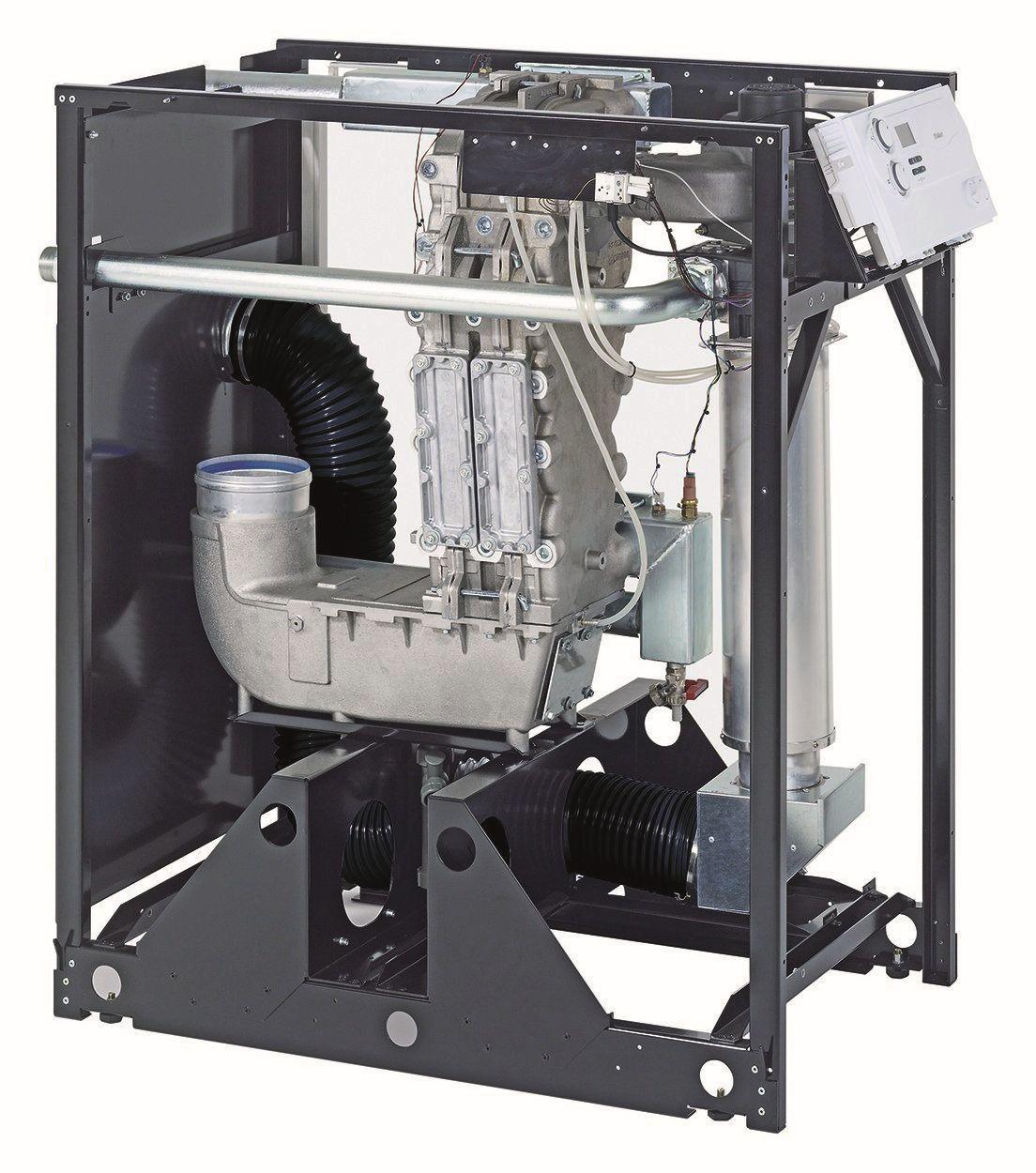 Vaillant Gas Brennwertkessel ecoCRAFT exclusiv VKK 806/3-E 80,0 kW Paket 2.41/4