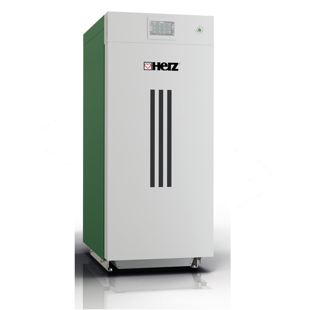 HERZ Holzvergaser firestar 20 DeLuxe Touch Control o. Flansch 20 KW K030200-105