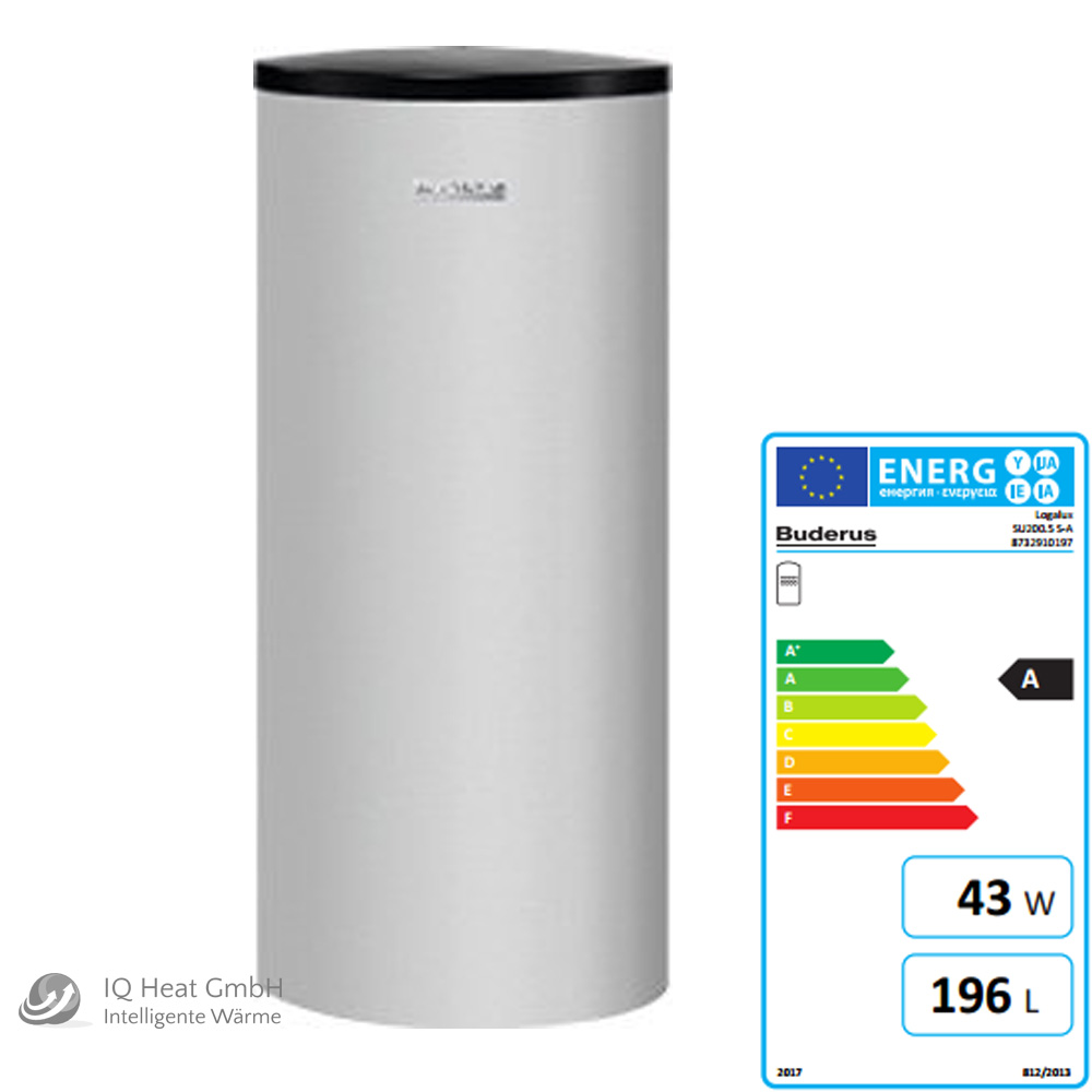 Buderus Logalux Speicher SU200.5 S-A Warmwasserspeicher Boiler Standspeicher