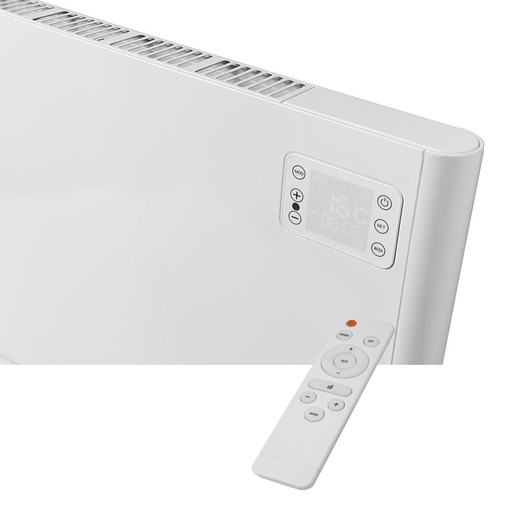 Eurom Alutherm 1000 Elektro Heizkörper  WiFi Konvektorheizung 1000 Watt (360714)