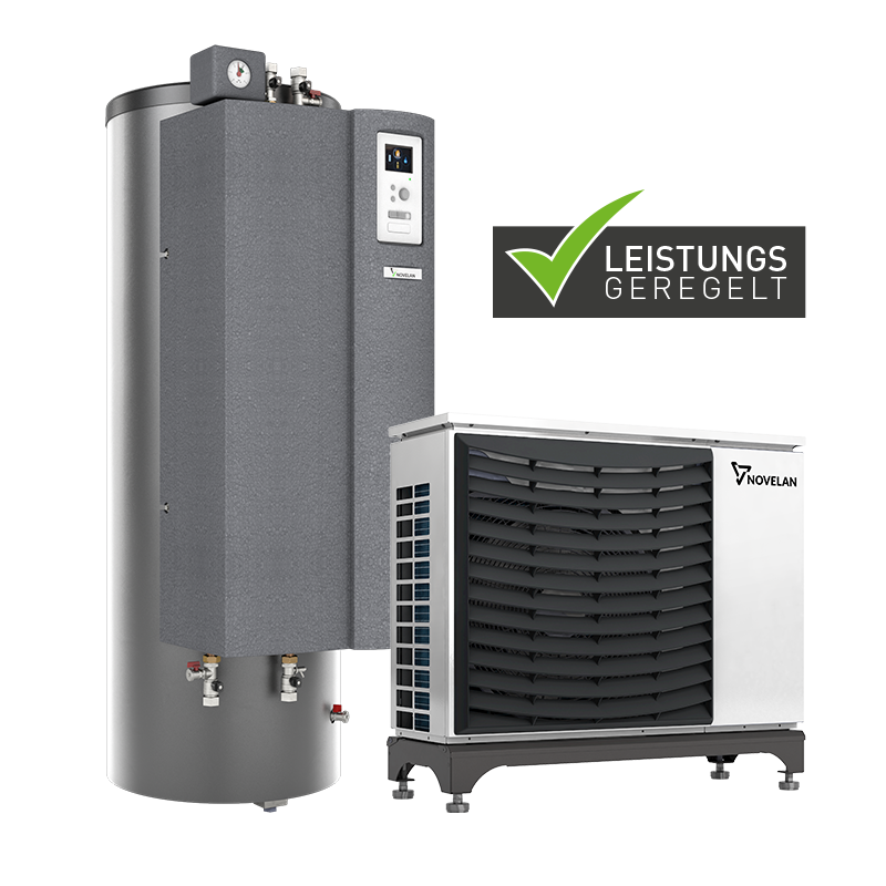 Novelan Luft Wasser Wärmepumpe LAD 5 5,2kW 400V weiss monoblock Aussengerät