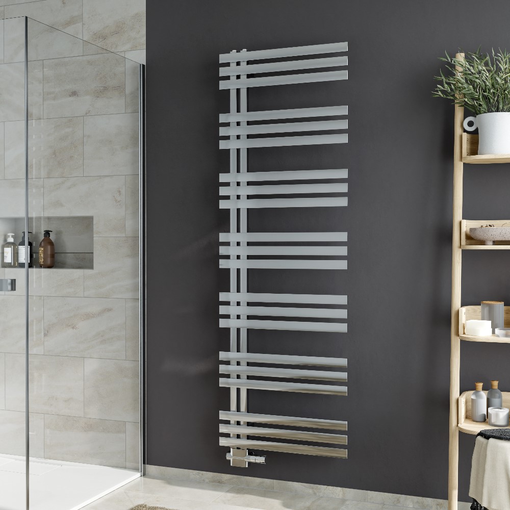 Corpotherma Badheizkörper Senzo Up Chrom 1200 x 600 x 40 mm Designheizkörper