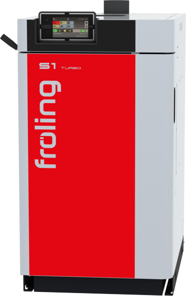 Fröling Scheitholzkessel S1 Turbo 20 F 12311E Holzvergaser Vorbereitung E-Filter