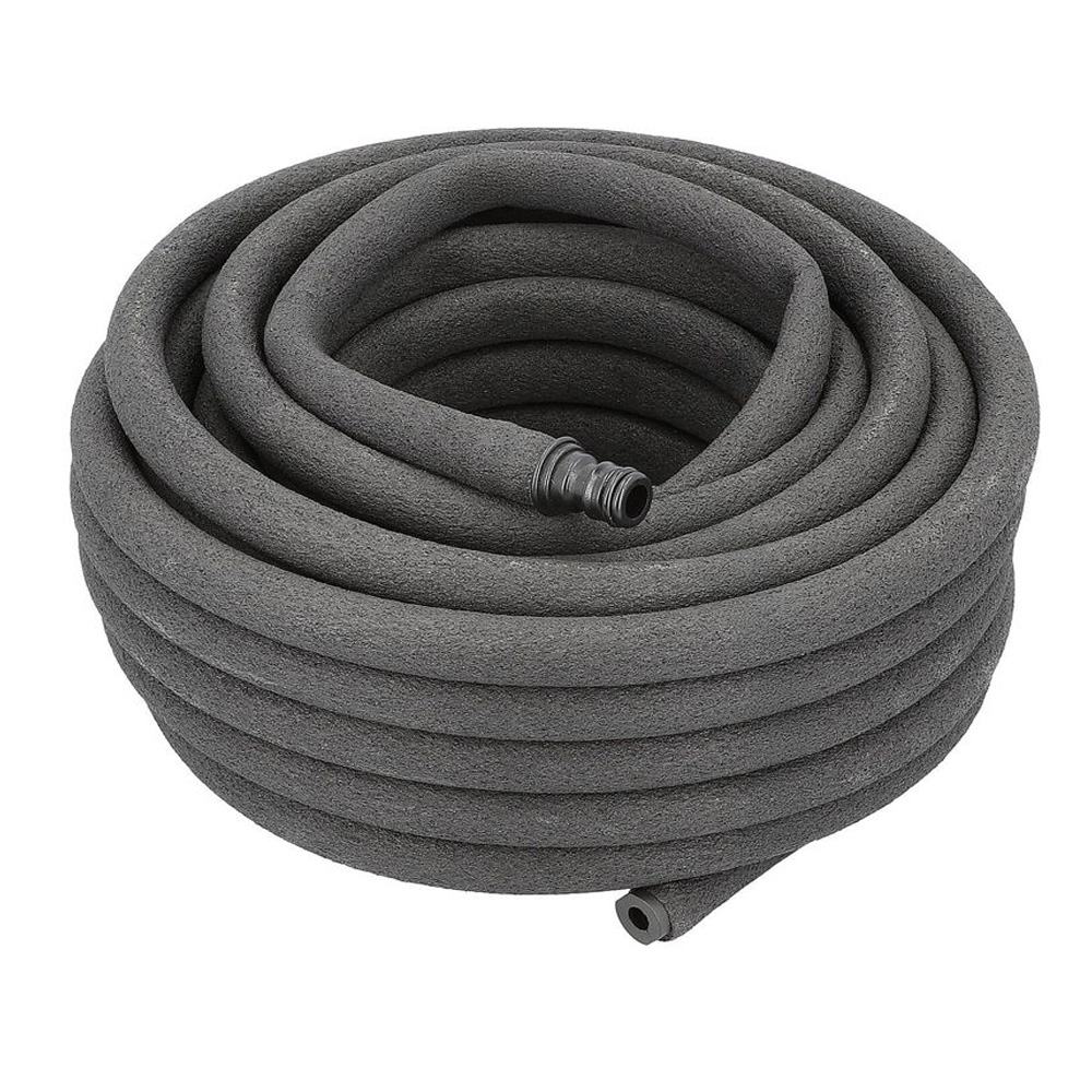 Geka Perlschlauch Geka 15 m schwarz m. Stecker Ober- und unterirdisch verlegbar