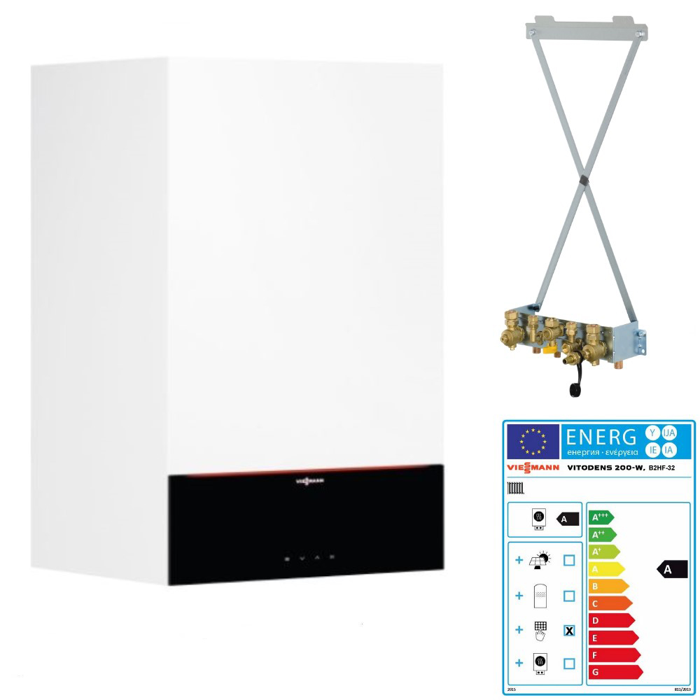 Viessmann Vitodens 200-W Typ B2HF Gasbrennwert Gerät 11 19 25 35 kW Heizgerät