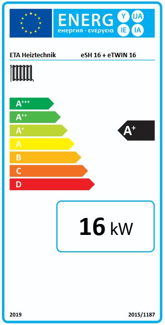 ETA Kombikessel eSH Twin Set 16/16 Holzvergaser Pelletsbrenner 11102-16-01