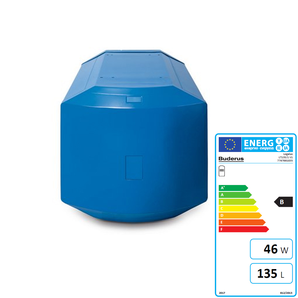 Buderus Logalux LT135/1 V1 Trinkwasserspeicher Warmwasserspeicher liegend Buderus Logalux LT135/1 V1 Trinkwasserspeicher Warmwasserspeicher liegend