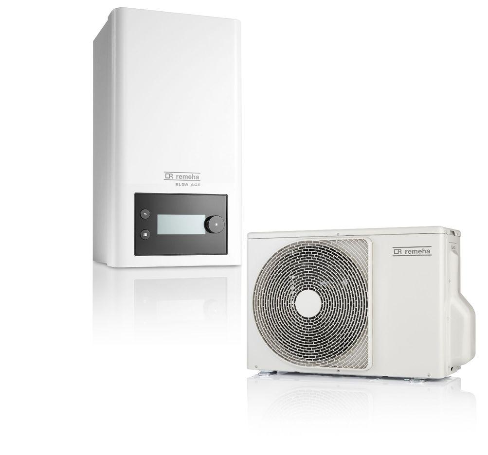 Remeha Elga Ace 6 kW Split Luft Wasser Wärmepumpe IDU + ODU 6 kW 7755639