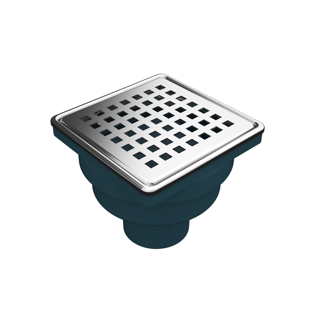 MERT Flach Bodenablauf Duschablablauf 100 x 100 mm Edelstahlrost DU-3000-50-1A MERT Flach Bodenablauf Duschablablauf 100 x 100 mm Edelstahlrost DU-3000-50-1A