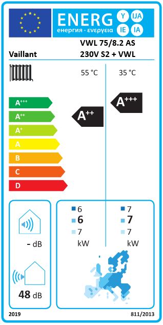 VAILLANT Split Wärmepumpe Set aroTHERM VWL 75/8.2 AS S2 uniTOWER Split C2