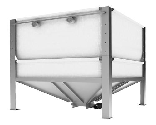 ETA Pelletsbox 21 Speed Pelletsilo Pelletlager 2100 x 2100 mm 2,8 - 4,7 Tonnen