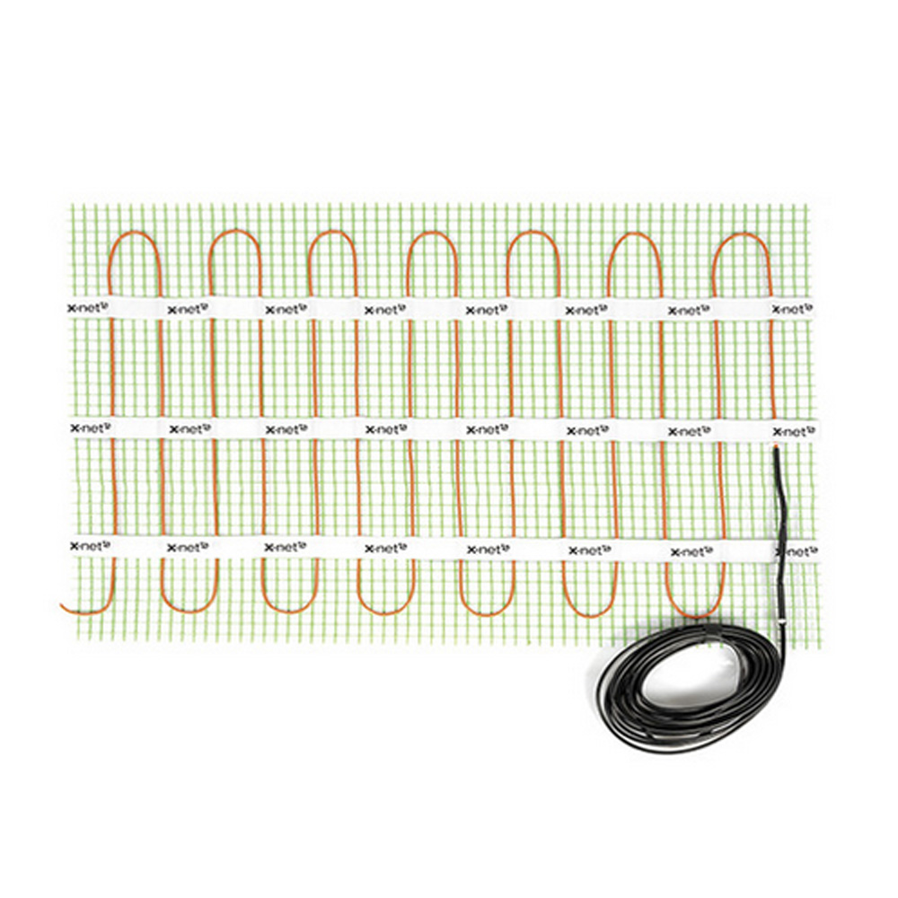 Kermi Elektro Fussbodenheizung x-net +e11 Komplettset 2,0 m² 300 W mit Regler