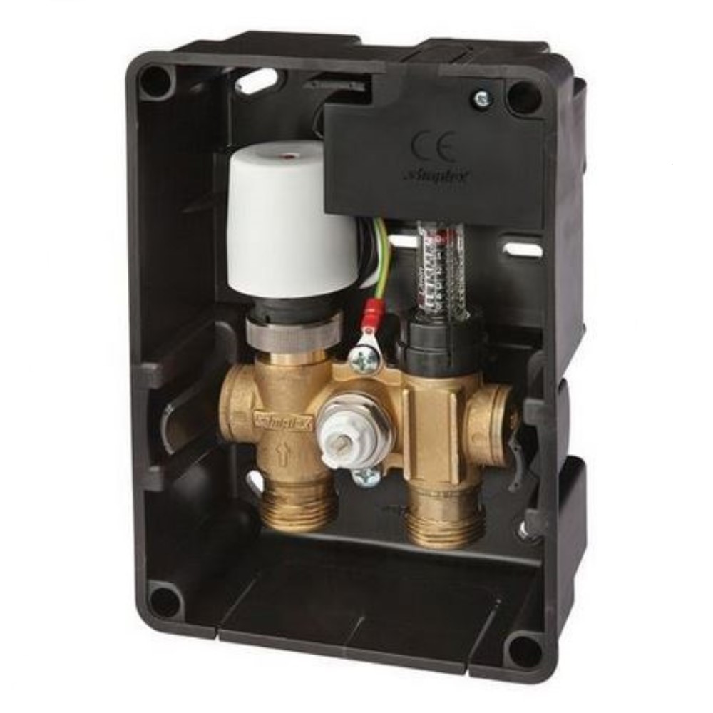 SIMPLEX Kombi Box RTL-TH BASIC Wandabdeckung weiß F11836 Fußbodenheizung