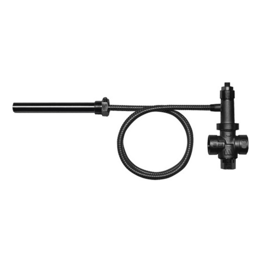 Thermische Ablaufsicherung ETA Tauchhülse R 1/2" x 145 mm Anschluss DN 20 (3/4") Thermische Ablaufsicherung ETA Tauchhülse R 1/2" x 145 mm Anschluss DN 20 (3/4")