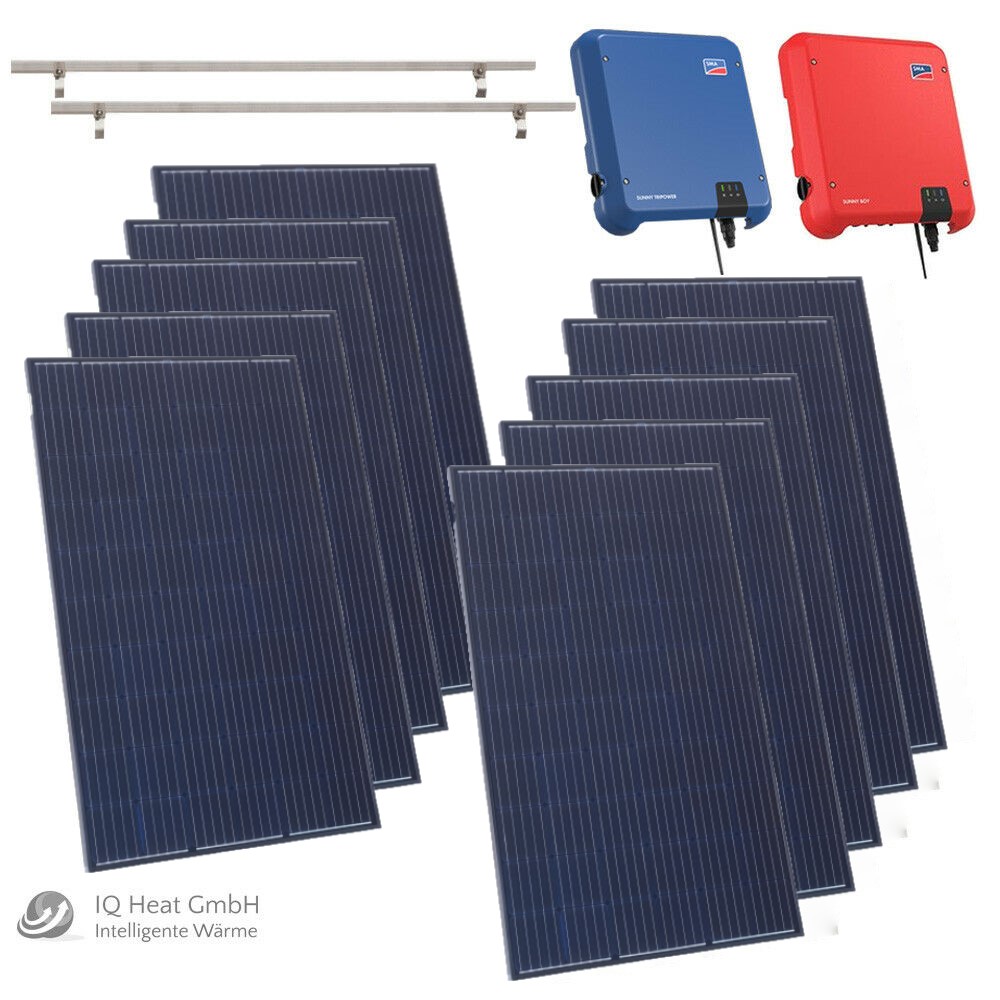 Viessmann PV-Anlage Vitovolt 300 allblack M 4,80 kWp Photovoltaik Solarmodul
