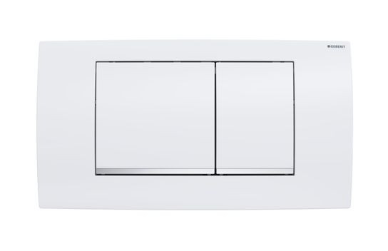 Geberit Umbau Set UP Spülkasten Abdeckplatte Twinline30 2-Mengen BJ 1988 - 1997