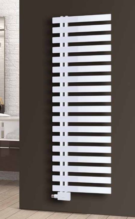 BEMM Badheizkörper ChaCha 840 x 600 mm + Thermostatset Pureline Puro eckform