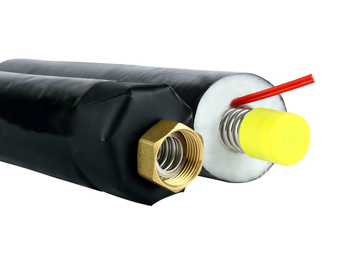 WIP Solarleitung DN20 / 20 Meter inkl. Verschraubung