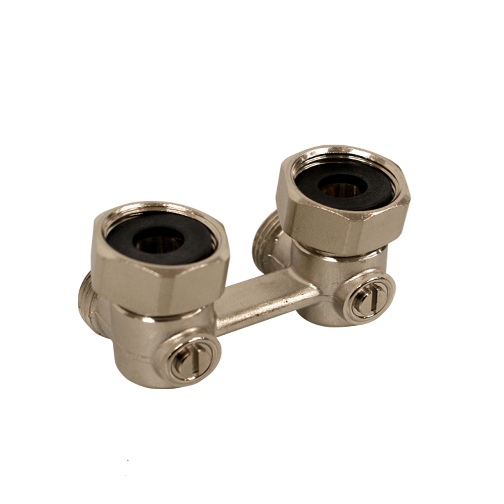 Buderus Logafix Hahnblock 3/4" x 3/4" AG Eckform