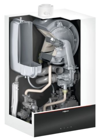 Viessmann Gasbrennwert Paket Vitodens 200-W B2HF 25 kW Vitocell 100-W 120 Liter