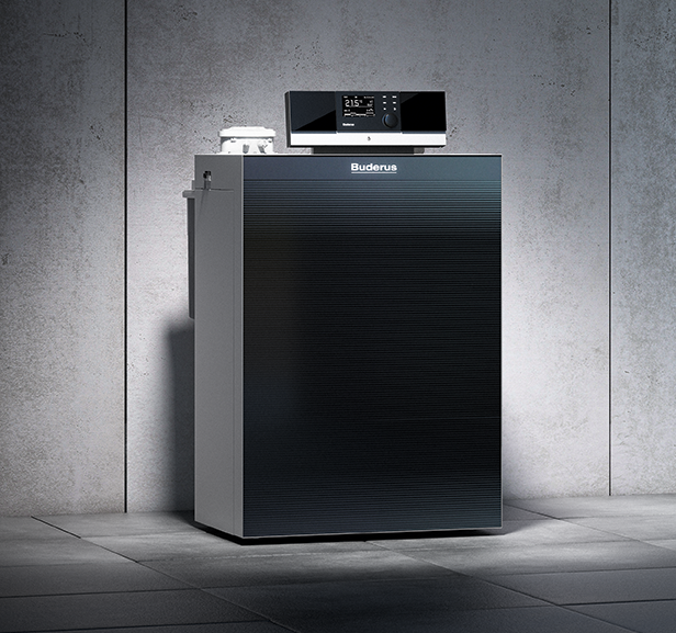 Buderus Ölkessel Logano plus KB195i.2-25 BZ ÖL-BW 25 kW zweistufig IMC120 BC400