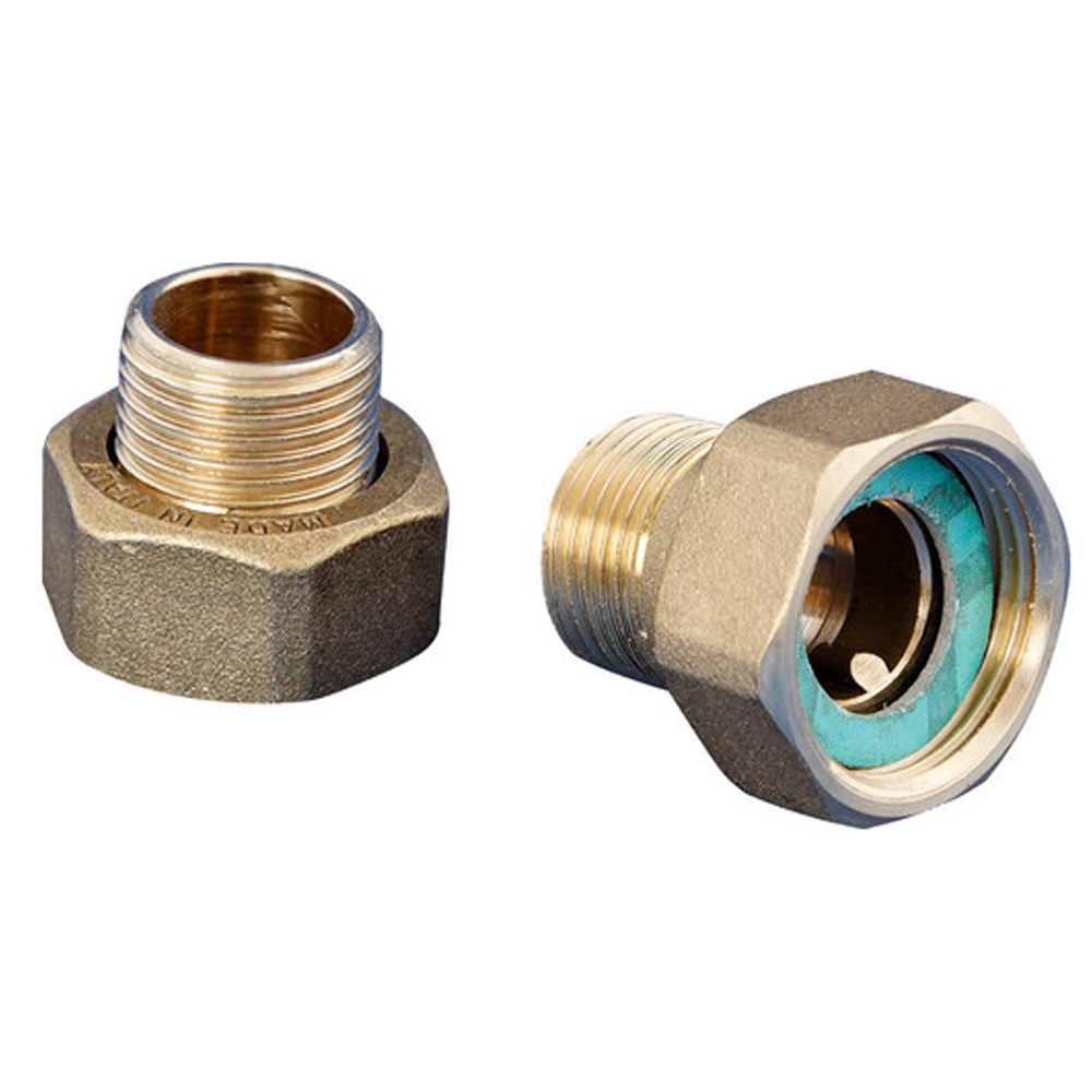 Wilo Messing-Verschraubung für Wilo Brauchwasserpumpe DN 15 (1/2") (1 Satz) Wilo Messing-Verschraubung für Wilo Brauchwasserpumpe DN 15 (1/2") (1 Satz)