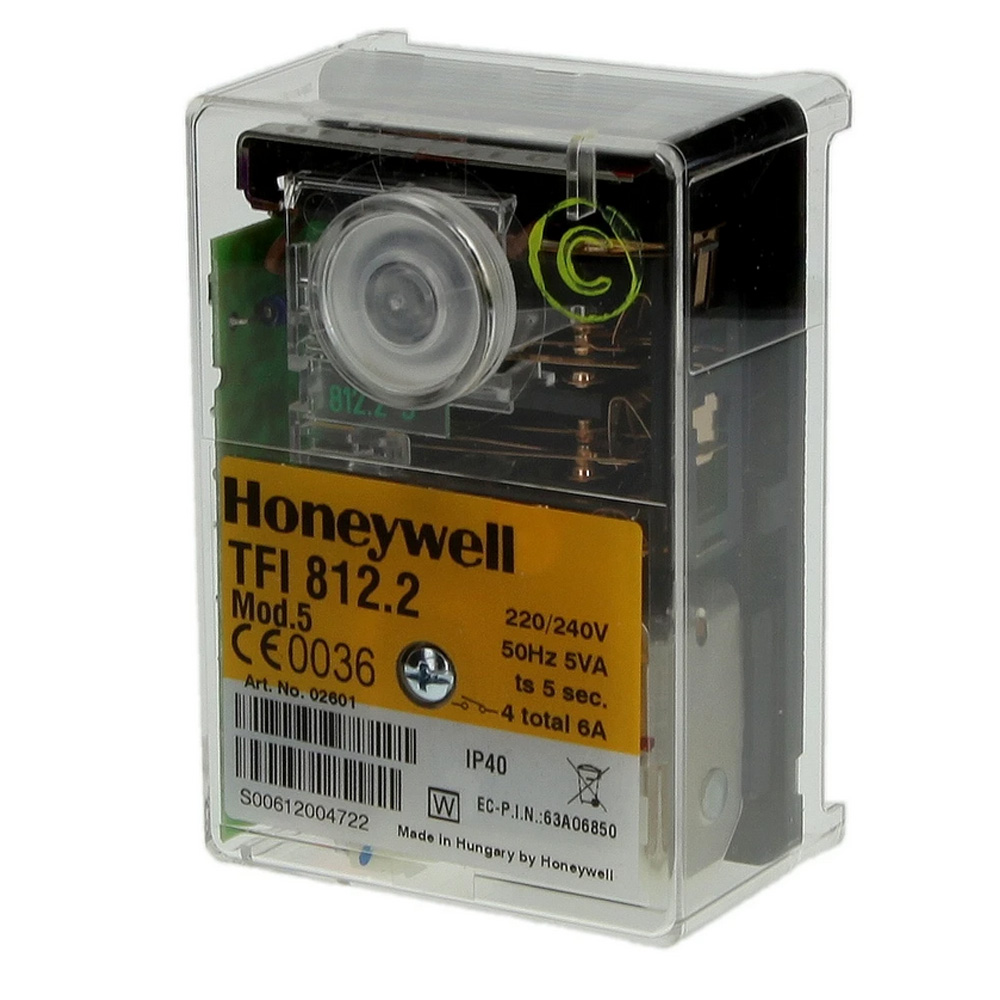Honeywell Gasfeuerungsautomat TFI 812.2 Modell 5 für atmosphärische Gasbrenner