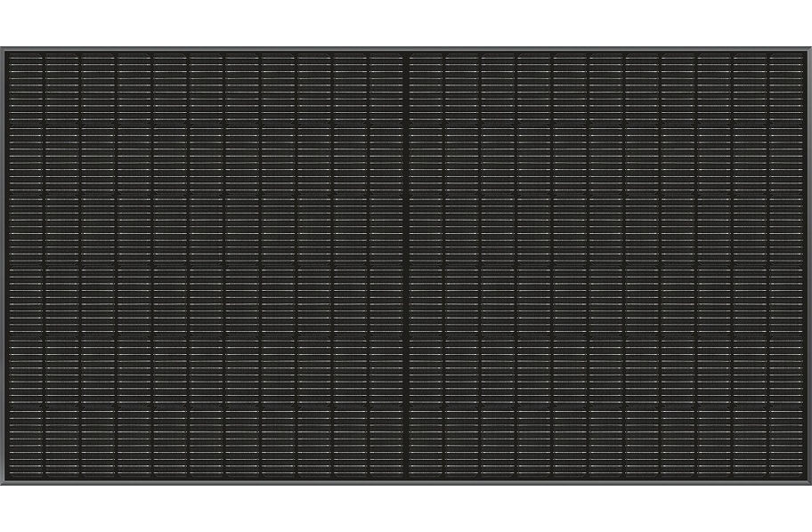 Balkonkraftwerk 800 Watt 2x PV Modul Mikrowechselrichter Full Black Halterung SOKW8650